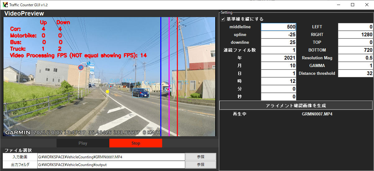 AI交通量測定ソリューション